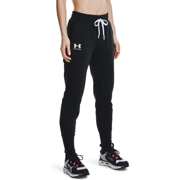 Under Armour 1357035 UA Rival Fleece Joggers Black ( 2X ) - Picture 1 of 4